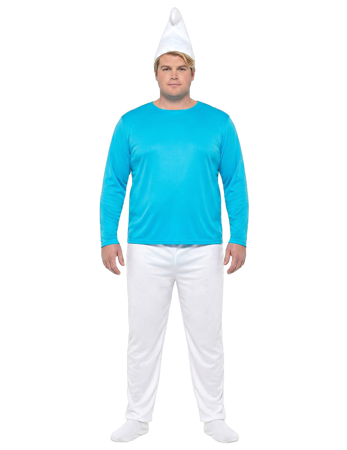 Disfarce Smurf™ tamanho grande para adultos	