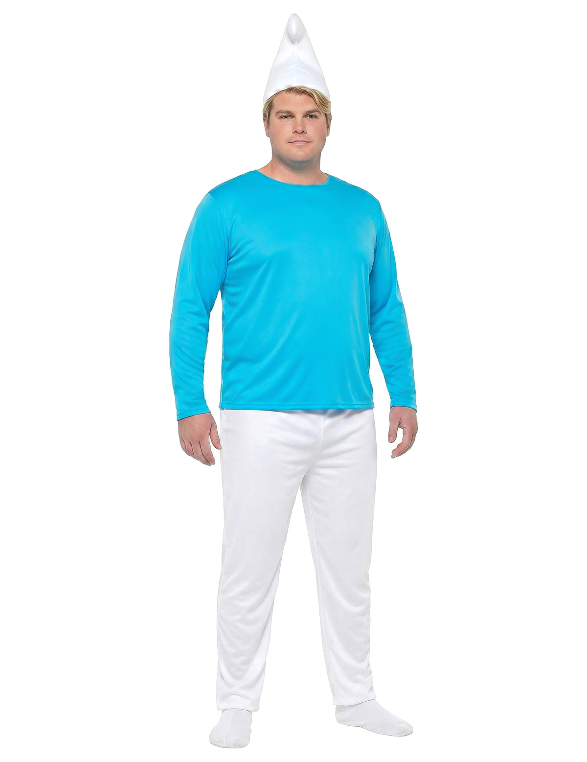 Disfarce Smurf™ tamanho grande para adultos	
