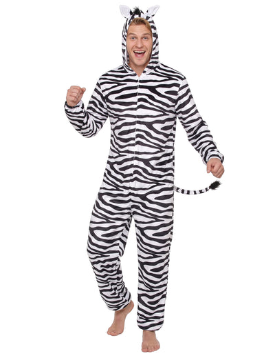 Disfarce de Zebra homem
