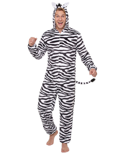 Disfarce de Zebra homem