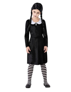 Fatos de Carnaval Família Addams para Crianças