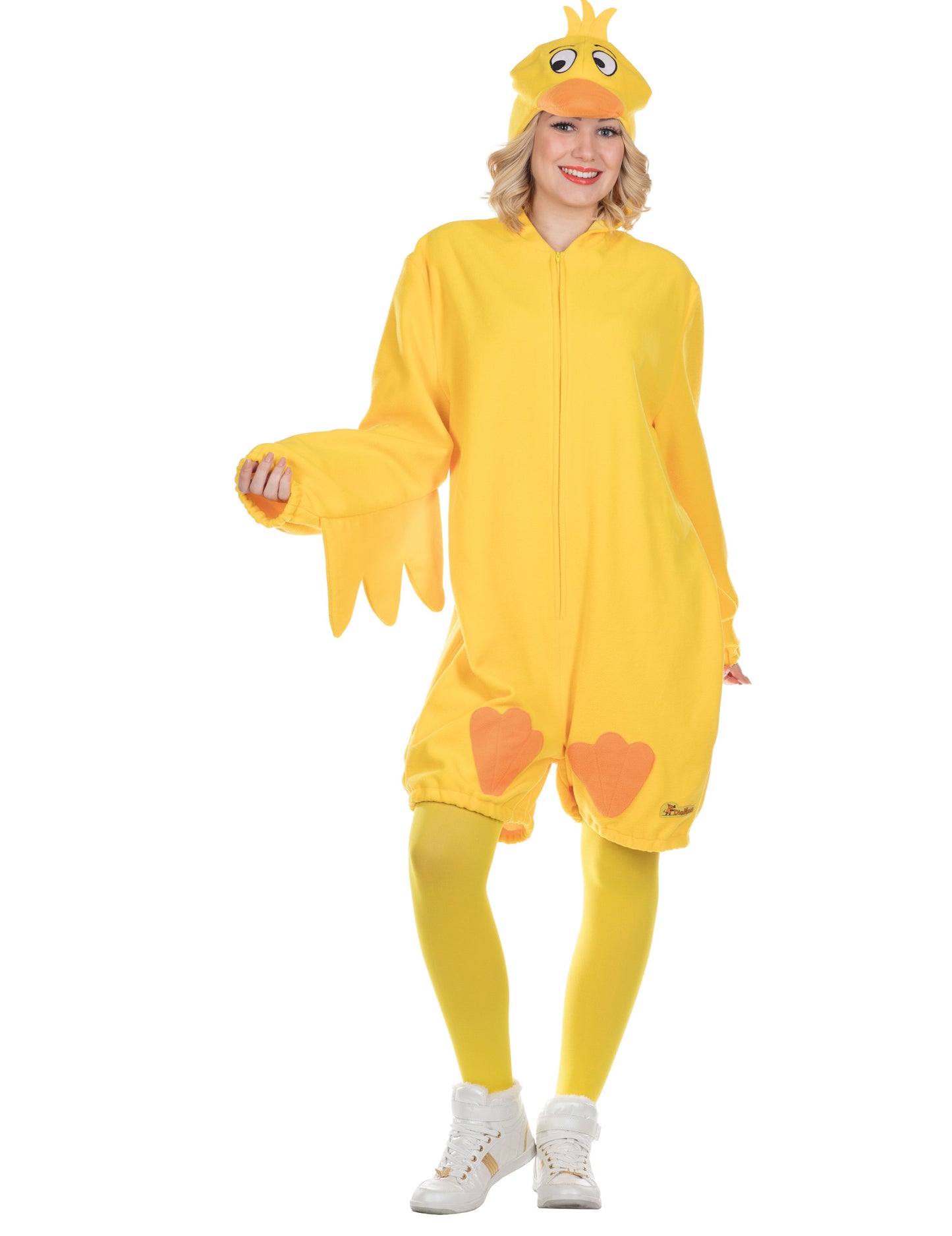 Déguisement de canard Die Ente pour adulte jaune
