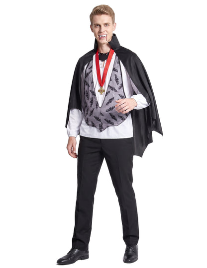 Disfarce de homem Drácula para Halloween