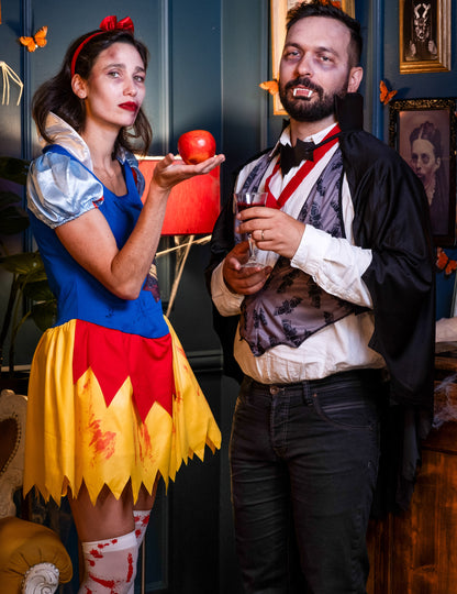 Disfarce de homem Drácula para Halloween