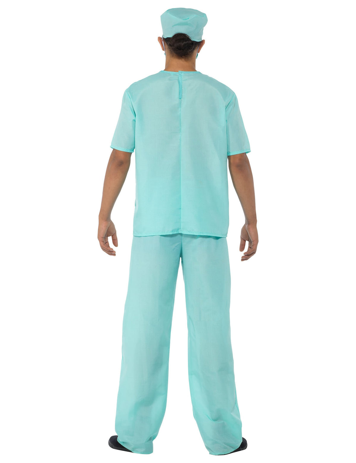 Vue de dos du déguisement et accessoires docteur chirurgien