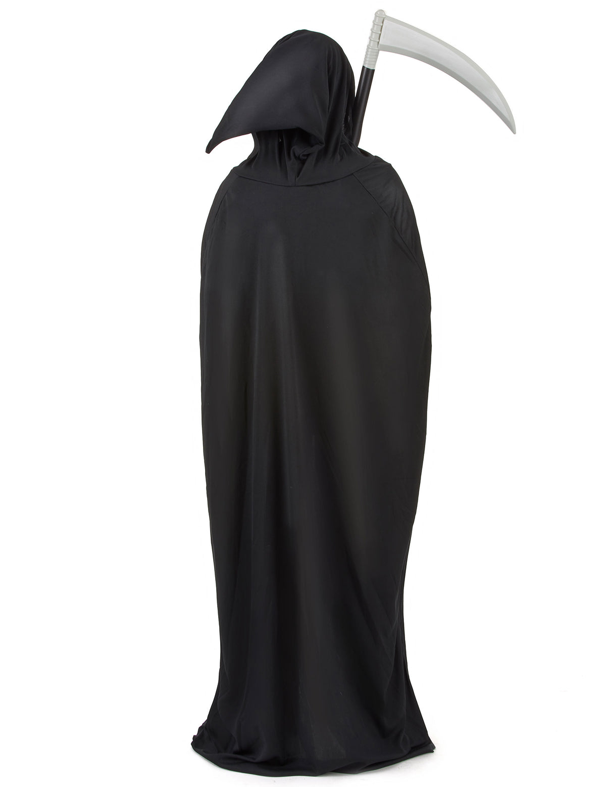 Déguisement faucheur Halloween pour enfant noir avec faux
