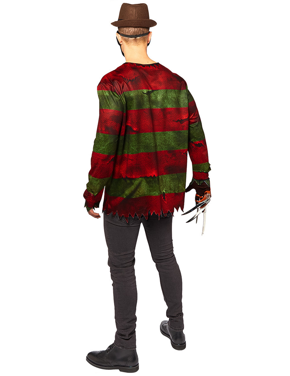 Vue de dos du déguisement Freddy Krueger™