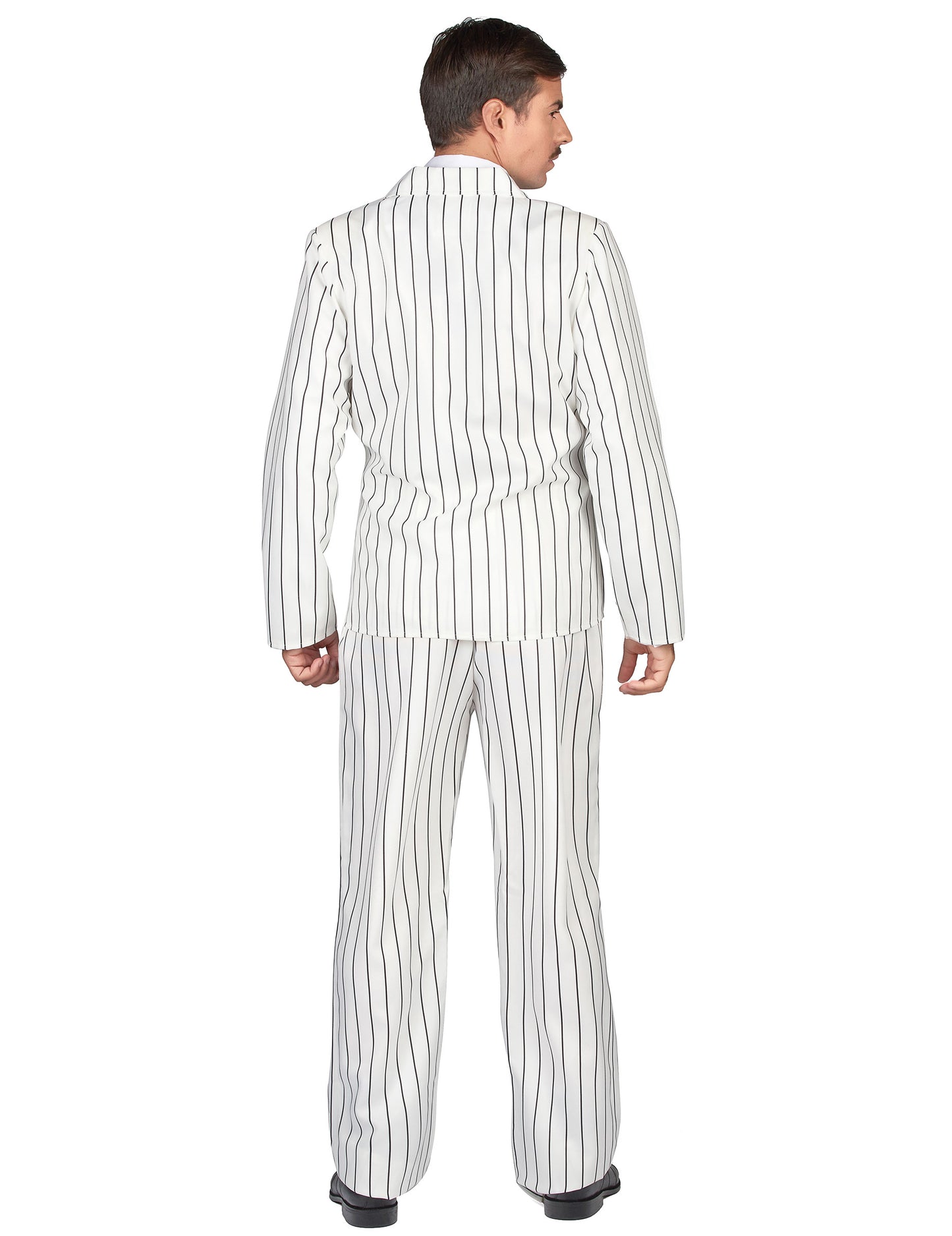 Disfarce ganster branco homem