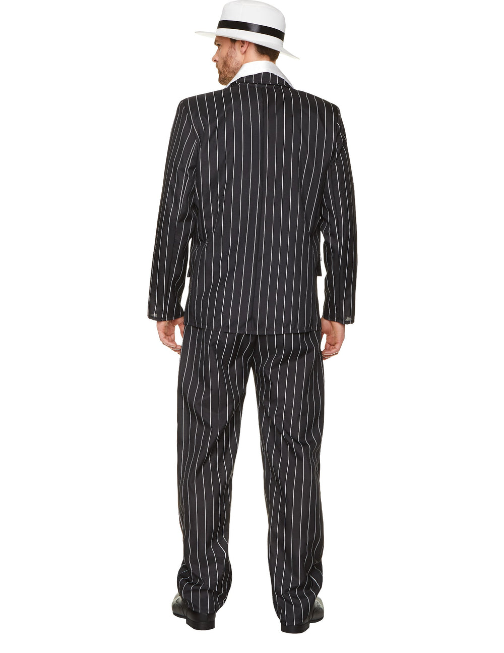Vue de dos du déguisement gangster pour homme