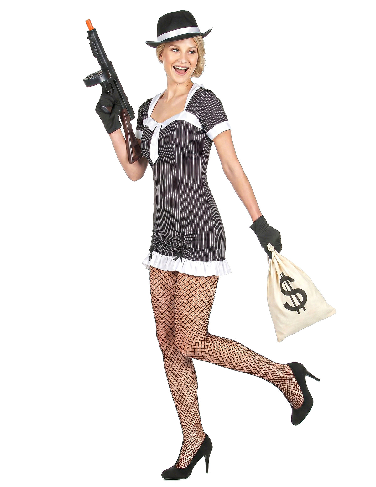 Disfarce Gangster para mulher