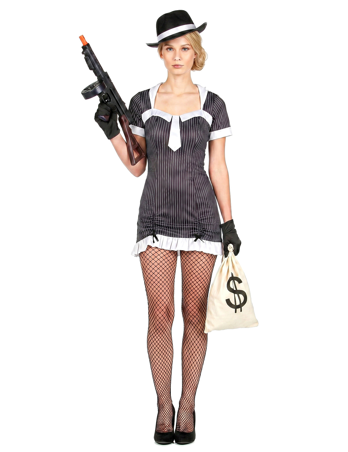 Disfarce Gangster para mulher
