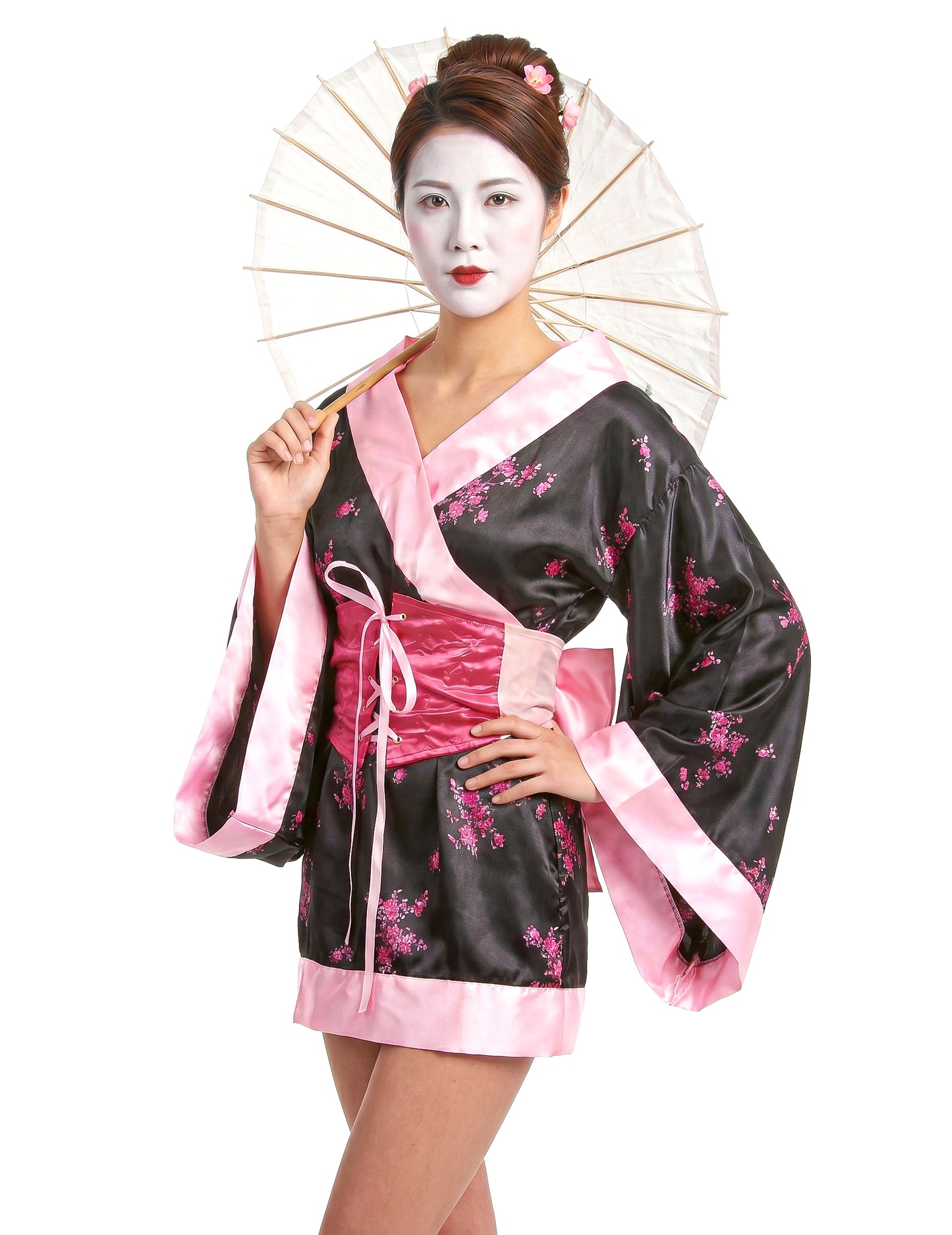 Disfarce geisha para mulher