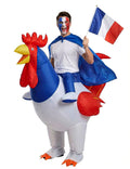 Fatos de adulto de adeptos franceses