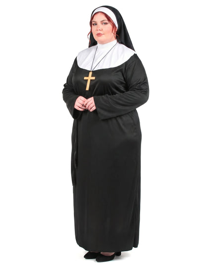 Déguisement grande taille bonne soeur femme