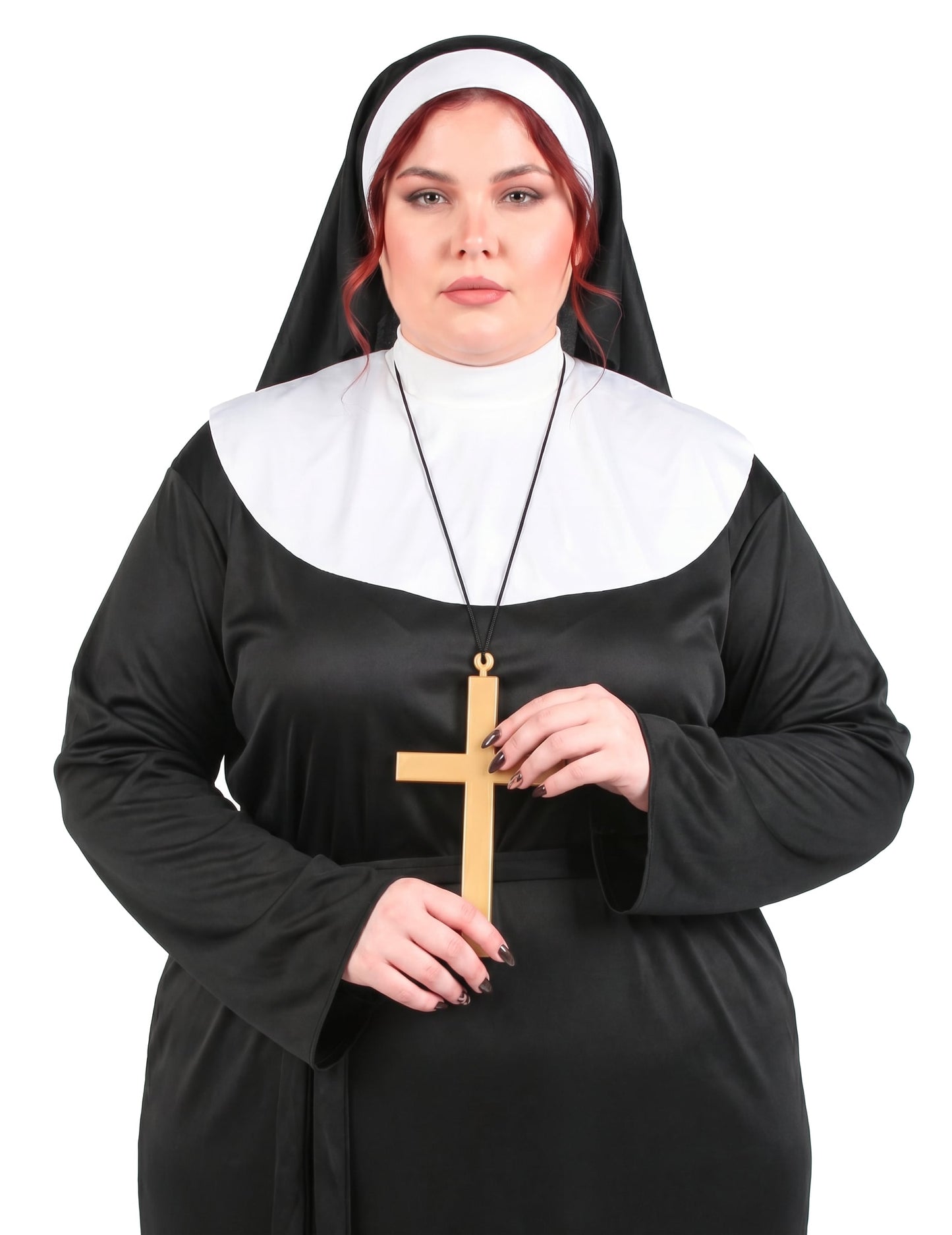 Déguisement grande taille bonne soeur femme