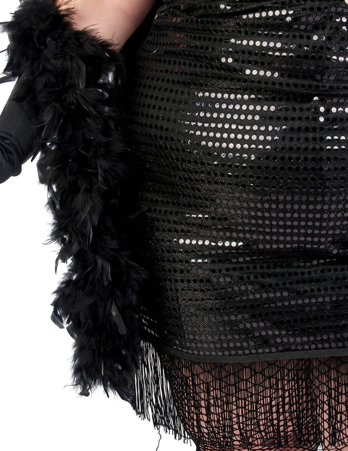Fato de charleston plus size para mulher