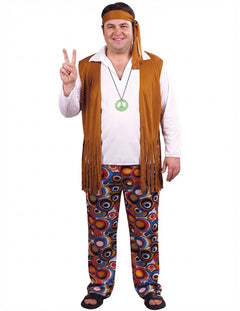 Fatos de hippie para tamanhos grandes