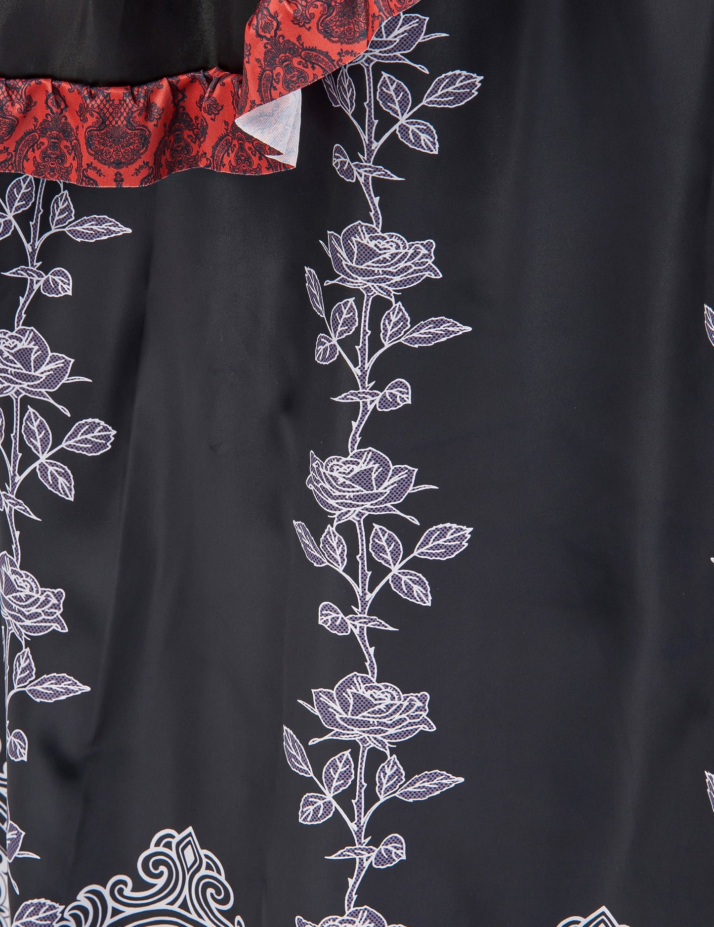 Traje de vestido longo plus size feminino Dia de los muertos