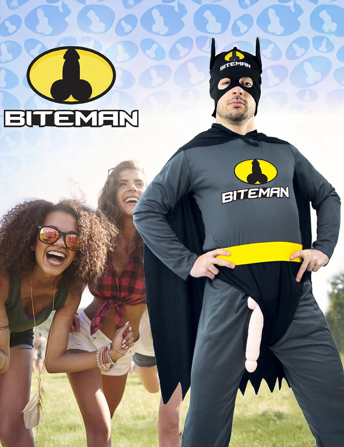 Fantasia engraçada do Black Biteman