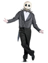 Déguisement Jack Skellington™ pour adulte noir et blanc avec masque