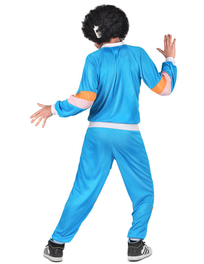 Disfarce fato de treino retro homem