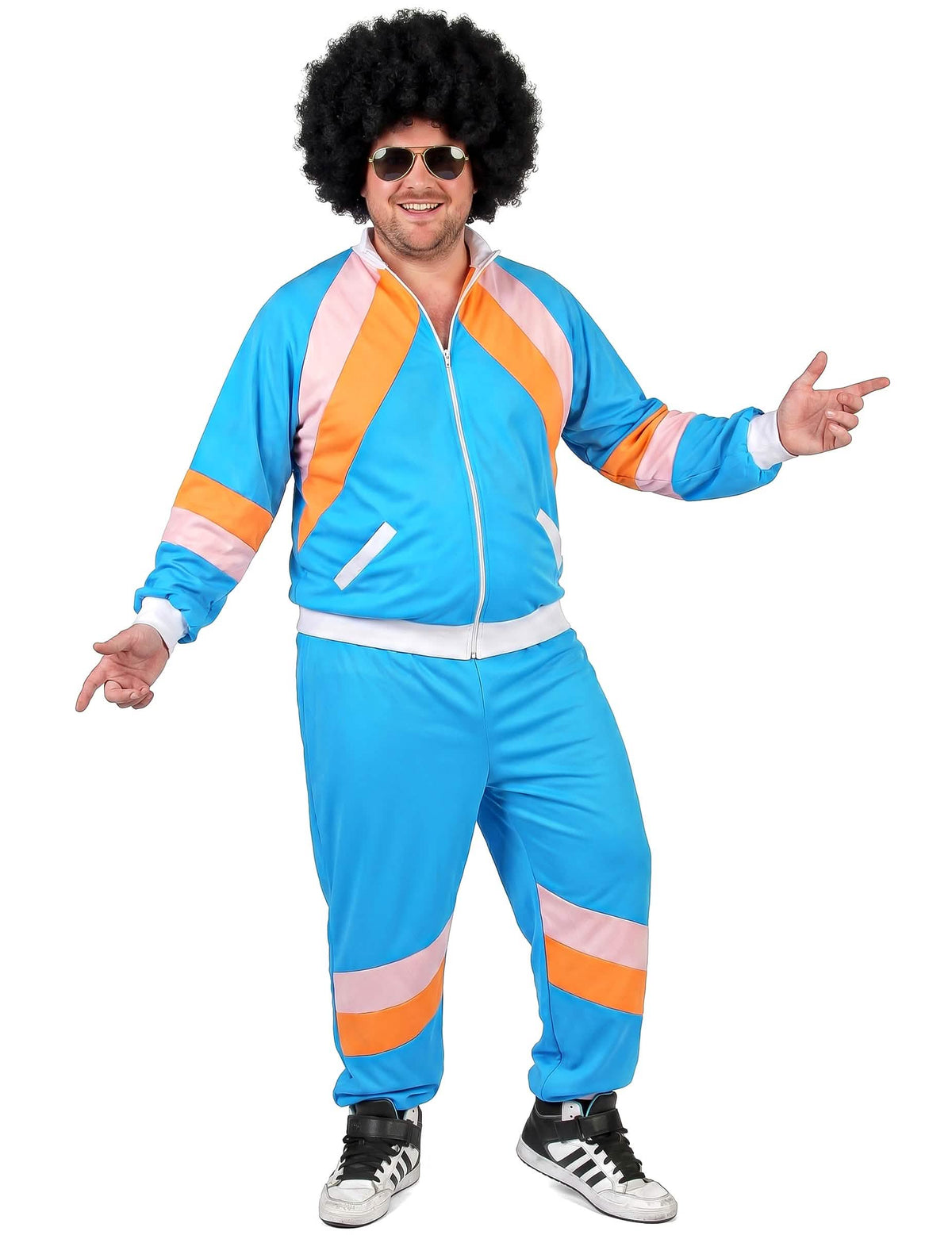 Disfarce fato de treino retro homem