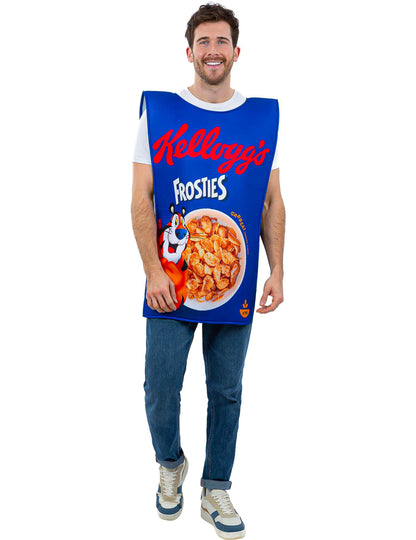 Déguisement Kellogg's™ Frosties boîte de céréales adulte