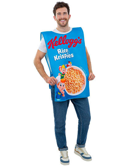 Déguisement Kellogg's Rice Krispies™ boîte de céréales adulte