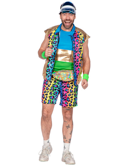 Disfarce de casal panteras kitsch para adulto