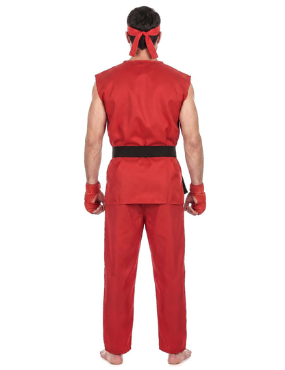 Fato de kung fu homem