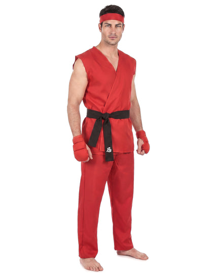 Fato de kung fu homem