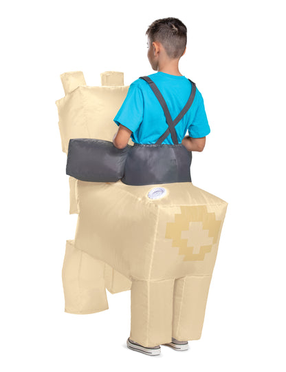 Fantasia de Lhama insuflável Minecraft™ para criança