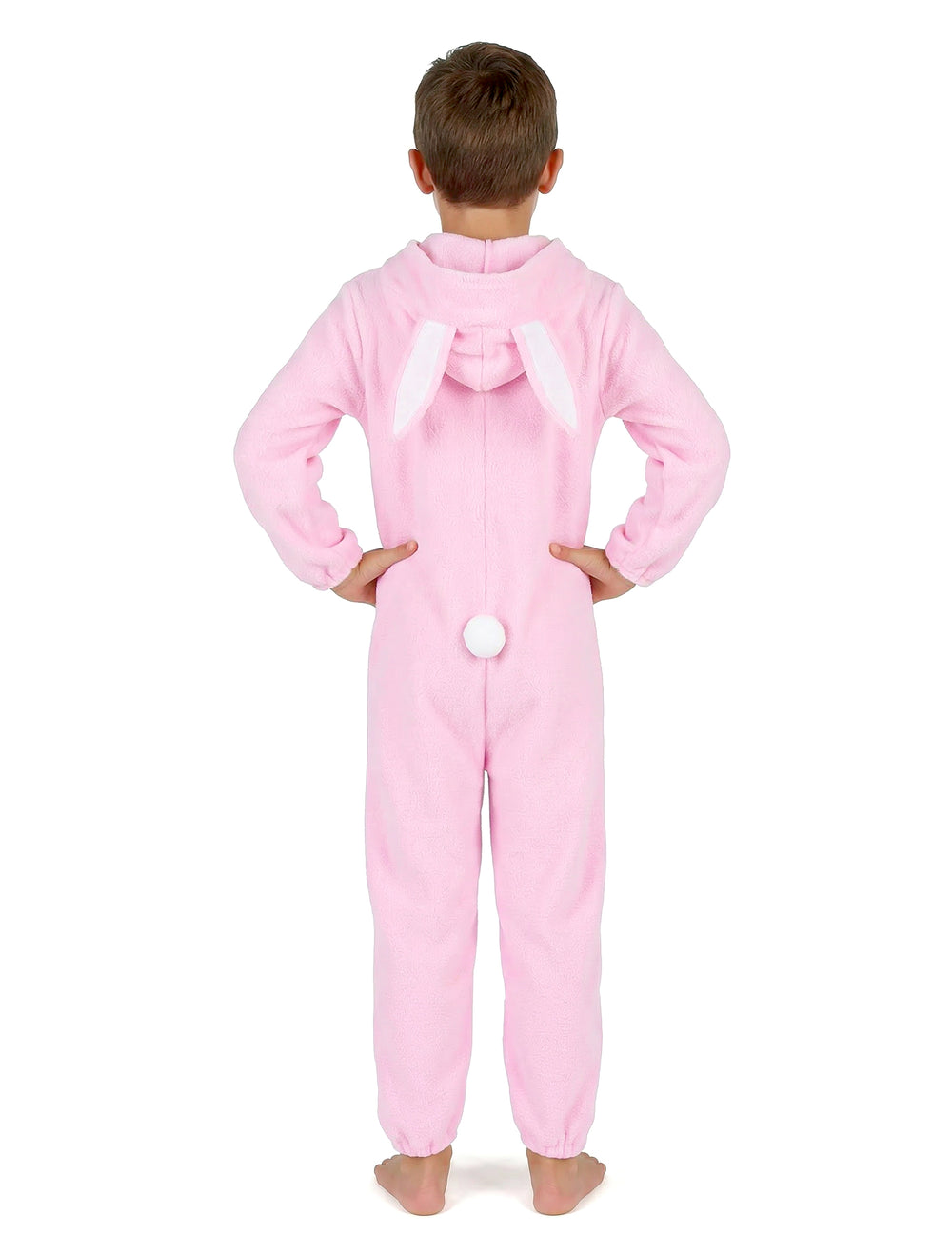 Vue de dos du déguisement de lapin pour enfant