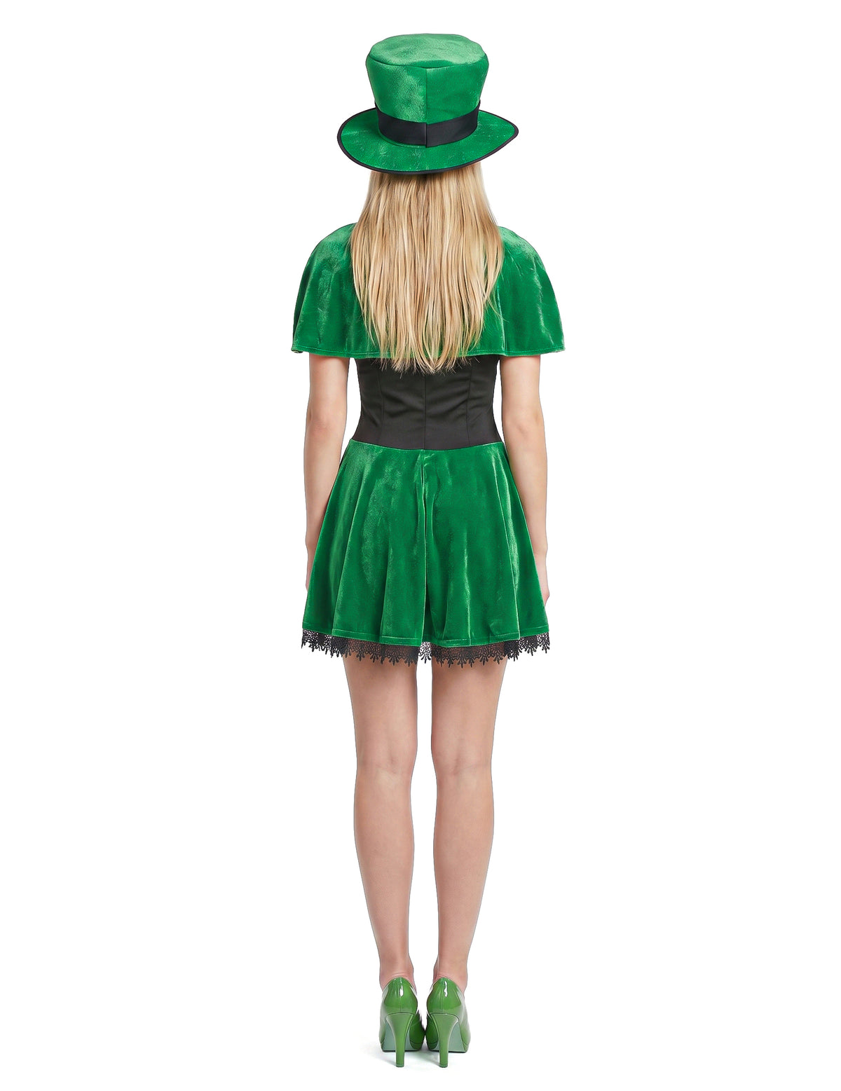 Disfarce de Duende para mulher para o dia de Saint Patrick