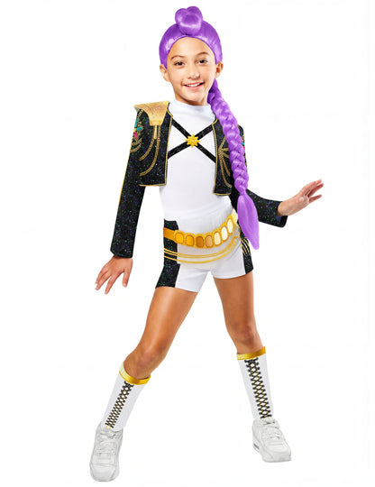 Fato de luxo Rumi Gold Kpop Demon Hunter? para menina