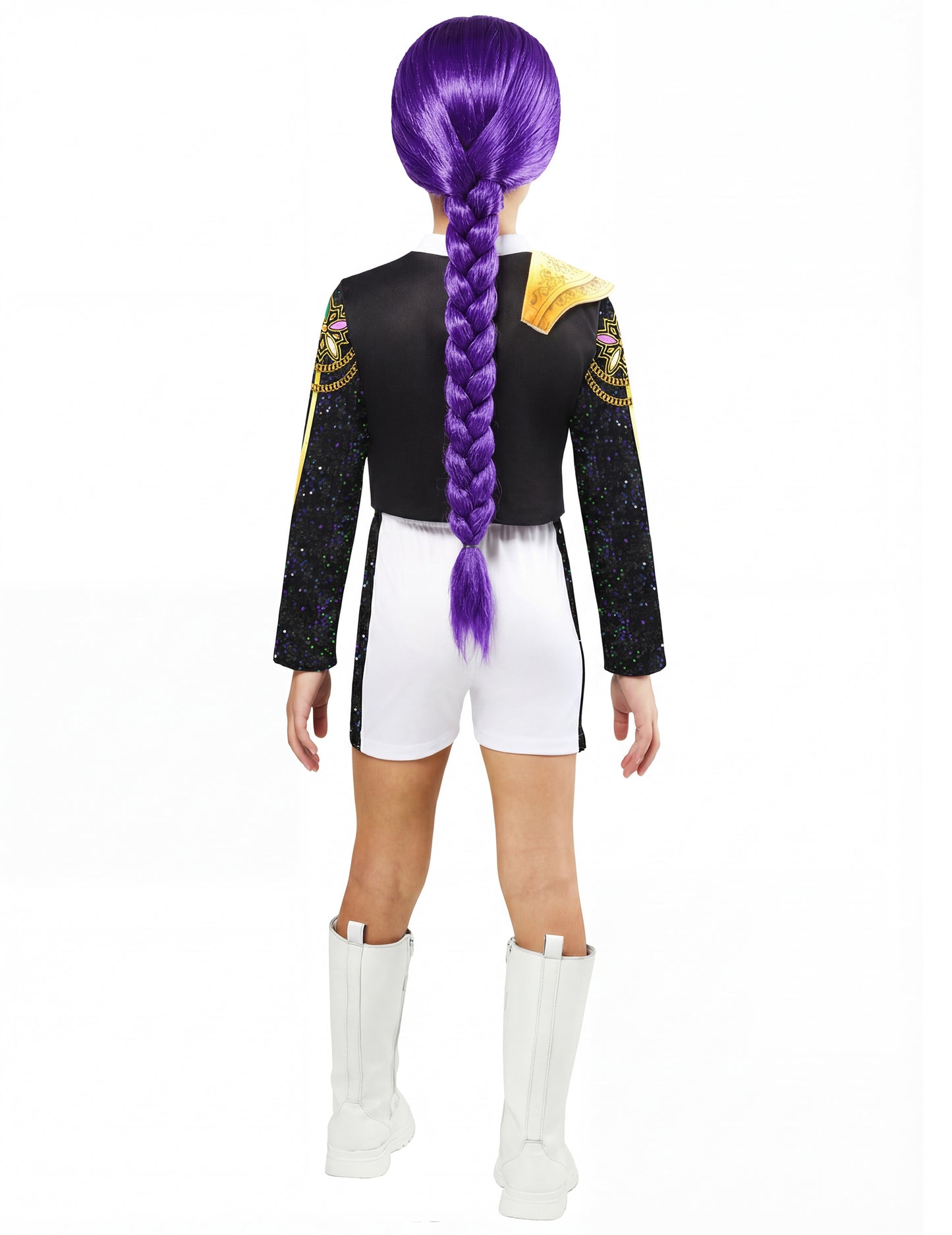Fato de luxo Rumi Gold Kpop Demon Hunter? para menina