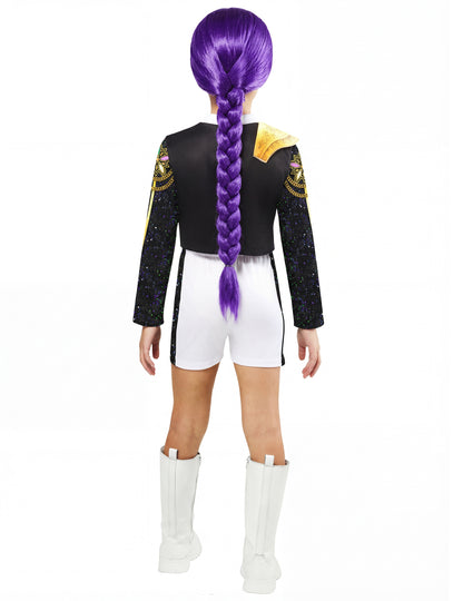 Fato de luxo Rumi Gold Kpop Demon Hunter? para menina
