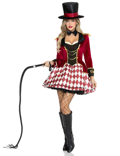 Disfarce de Madame Loyale sexy luxo para mulher