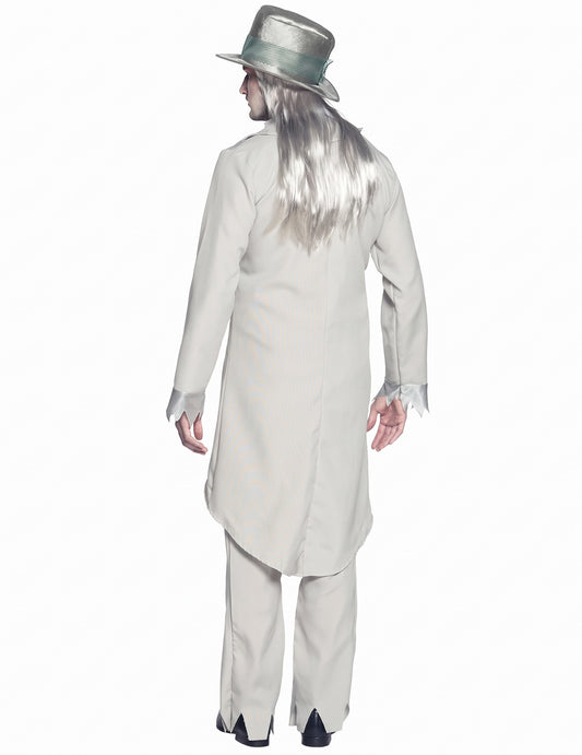 Disfarce noivo fantasma Halloween