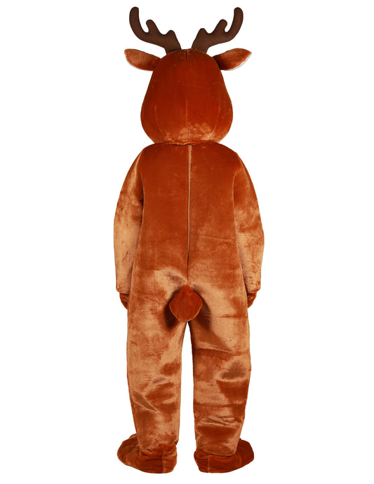 Déguisement mascotte renne de luxe adulte