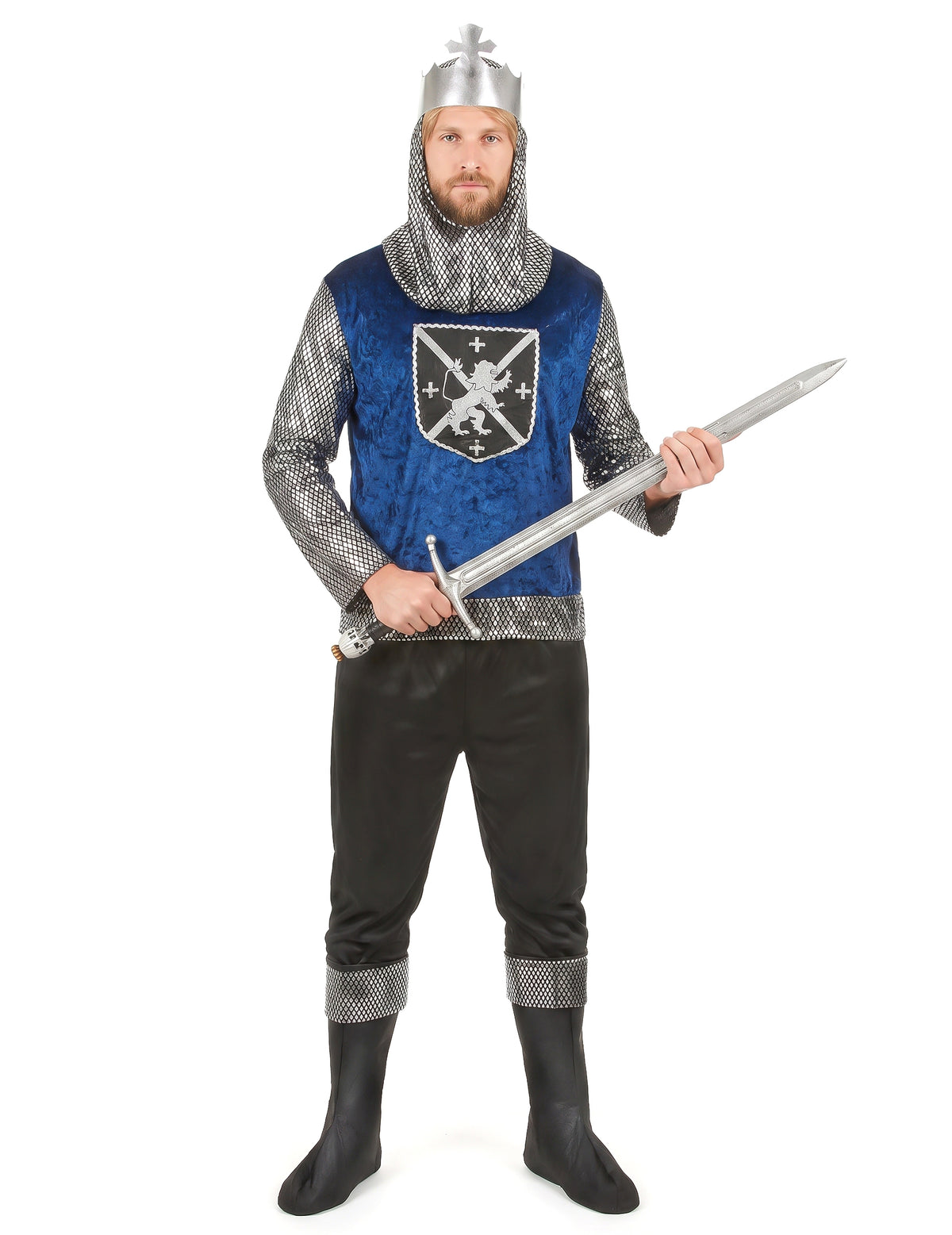 Disfarce medieval homem