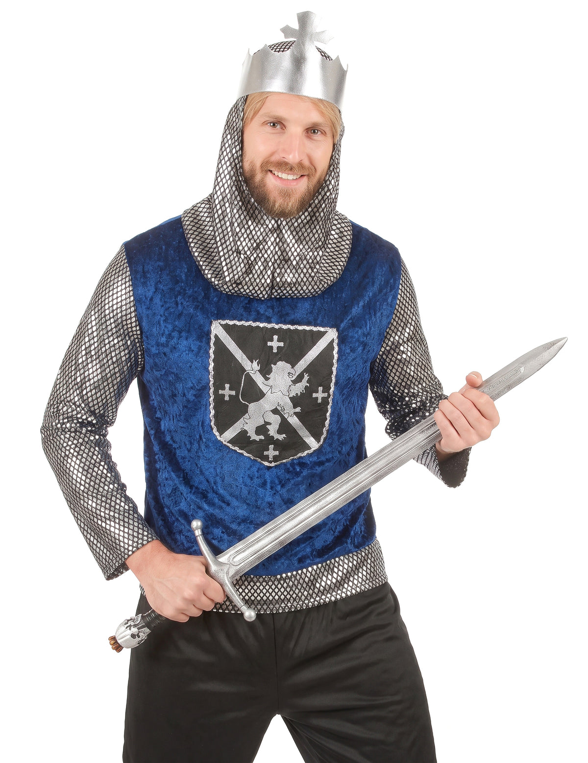 Disfarce medieval homem