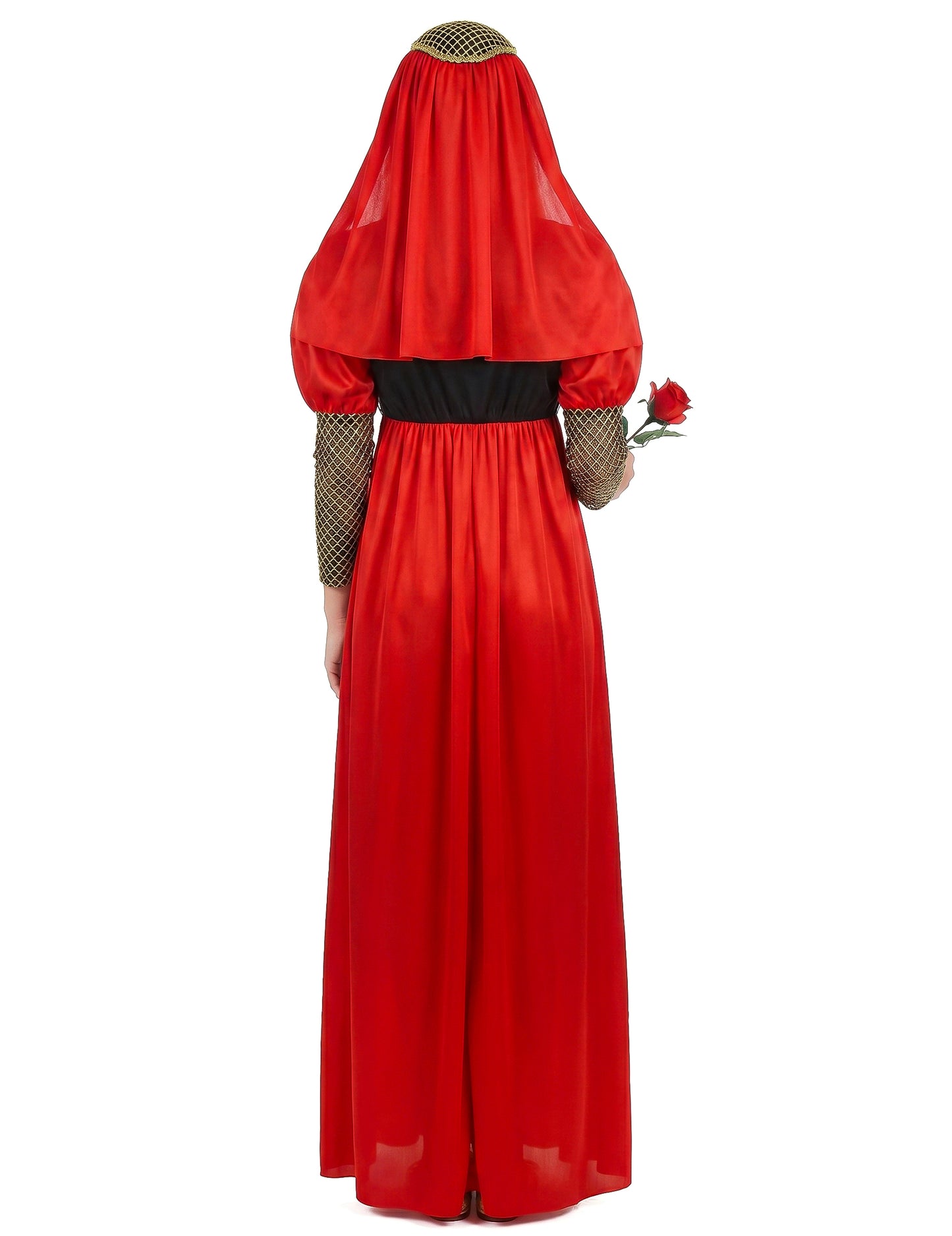 Disfarce medieval para mulher