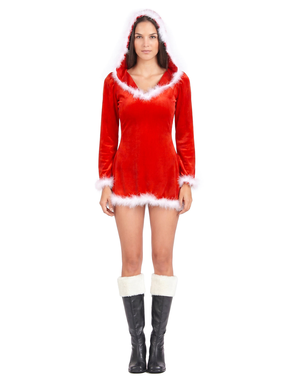 Disfarce Mãe Natal sexy para mulher