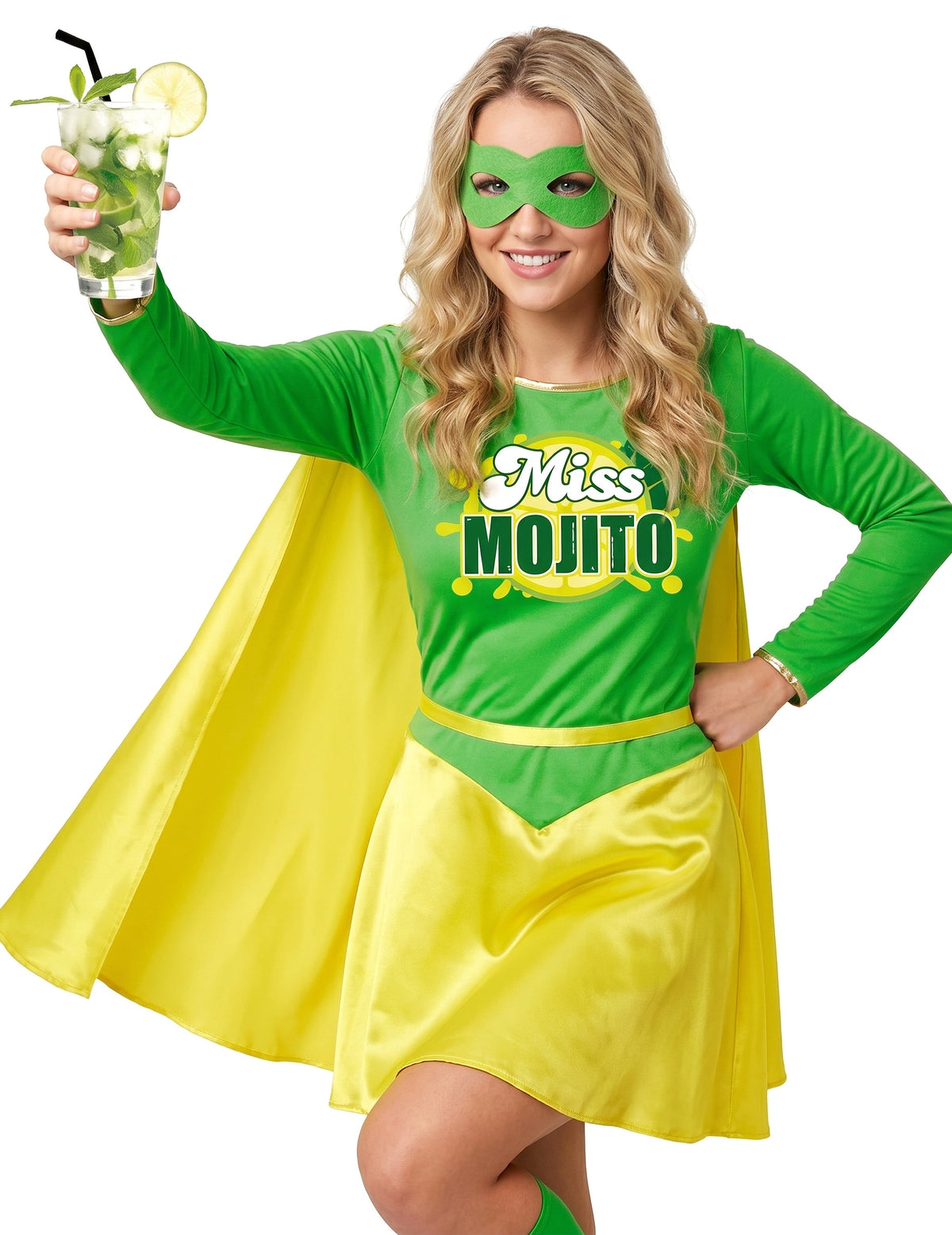 Disfarce Miss Mojito mulher