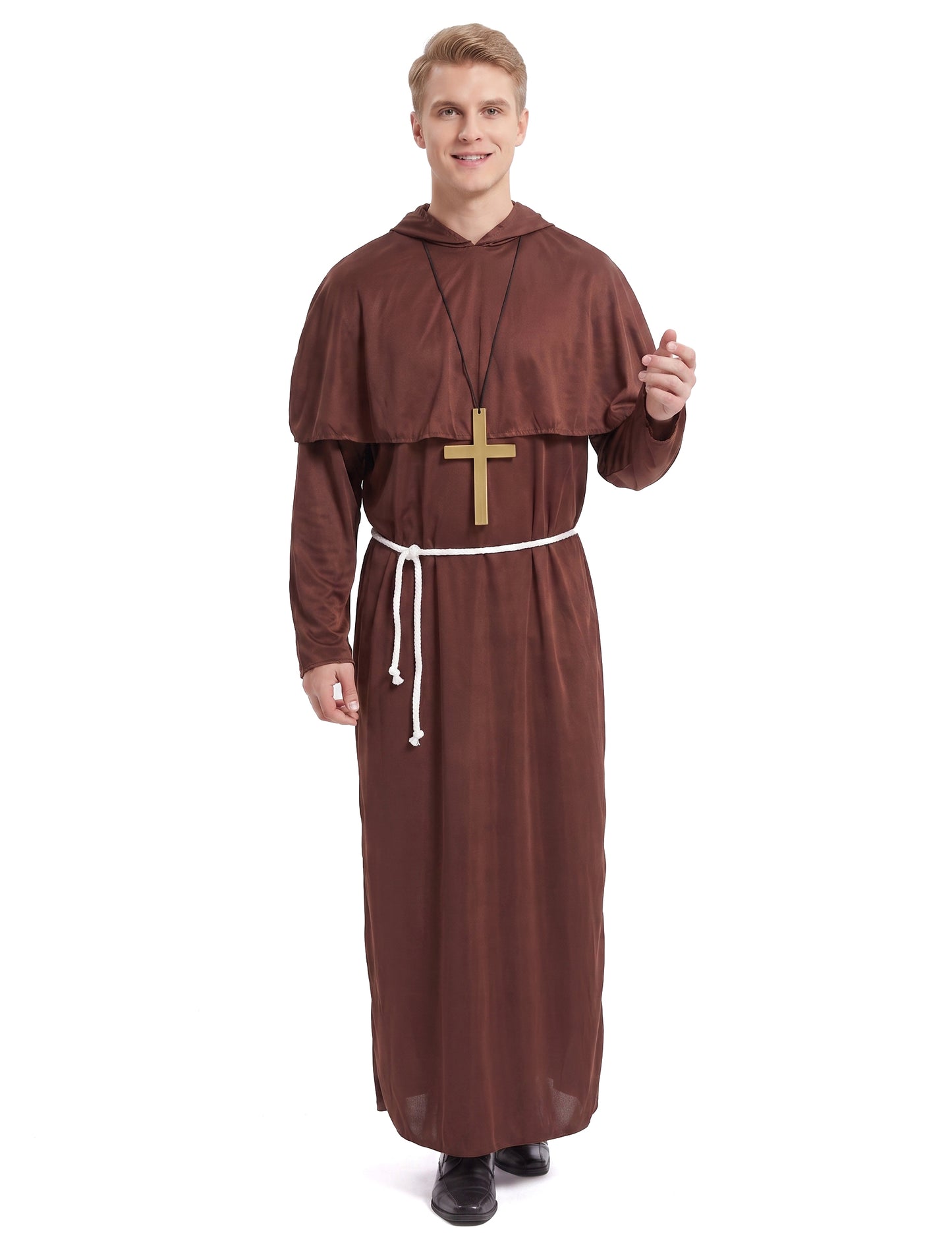 Disfarce de monge para homem