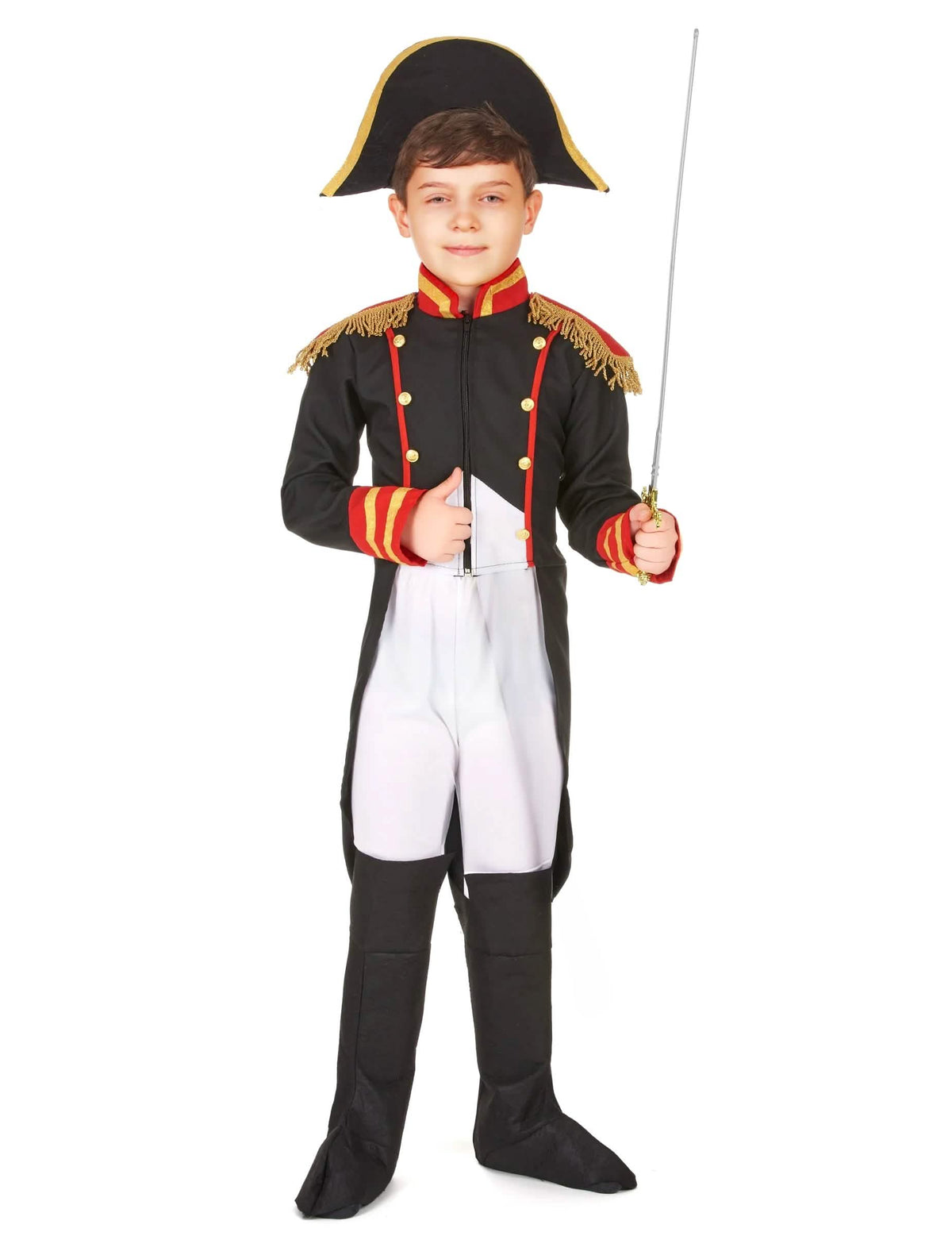 Disfarce napoleão menino