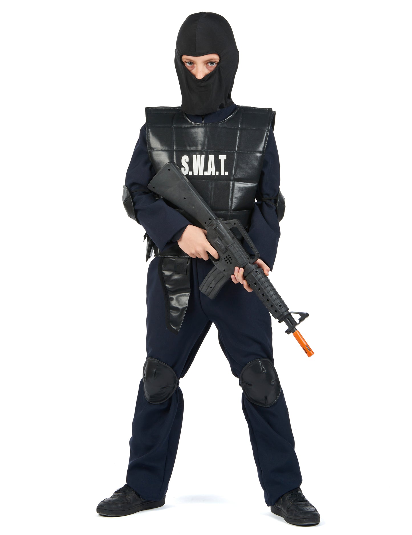 Déguisement officier du SWAT pour enfant noir