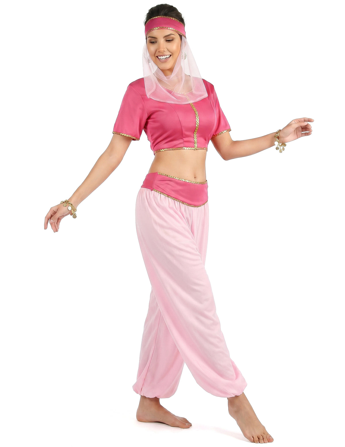Disfarce oriental mulher