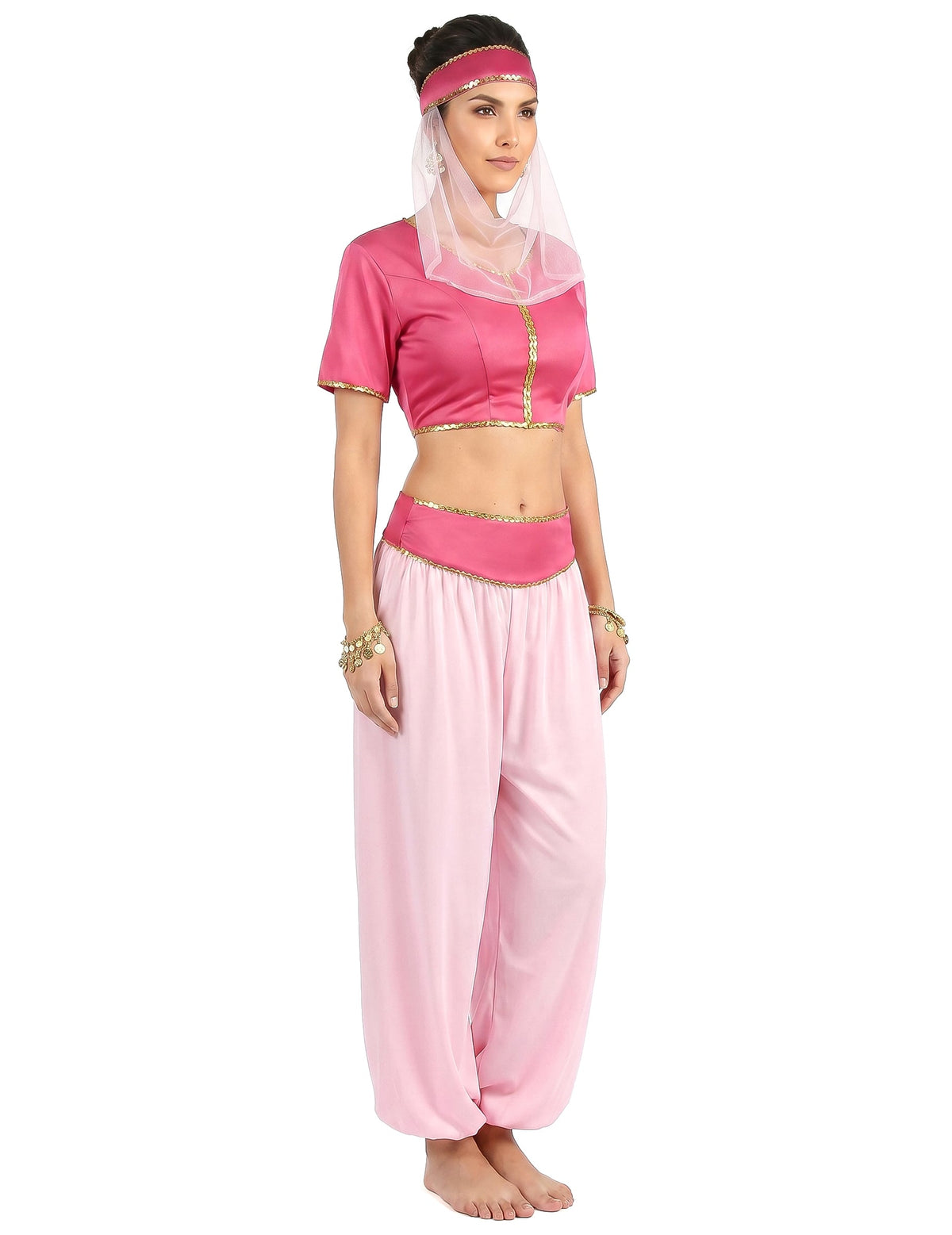 Disfarce oriental mulher